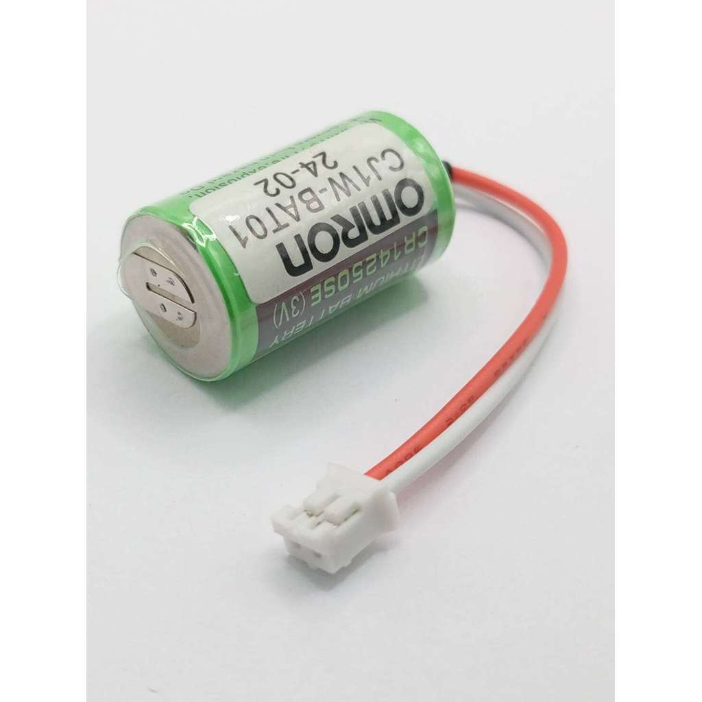 สั่งเลย แบตเตอรี่ลิเธียมสำหรับ PLC รุ่น Omron CJ1W-BAT01  ปีผลิตล่าสุด