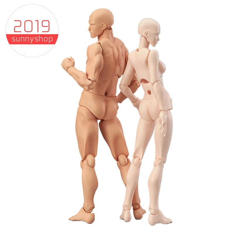 [sunnyshop2019]Drawing Figures Small Drawing Figure Model Stop Motion Figure forSsketching A