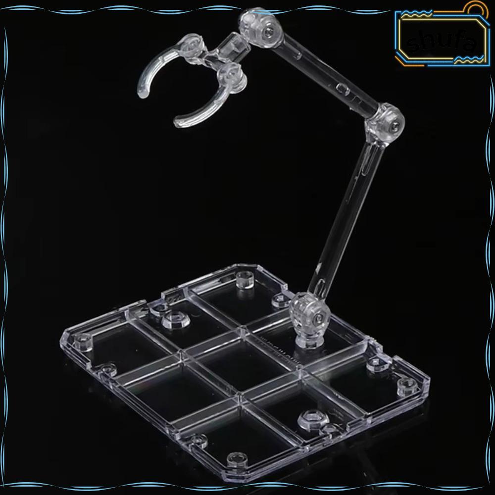 ฐานขาตั้งแสดงหุ่นกันดั้ม HG 1/144 โปร่งใส พีวีซี เคลื่อนย้ายได้ สำหรับหุ่นแอคชัน เกม ภาพยนตร์