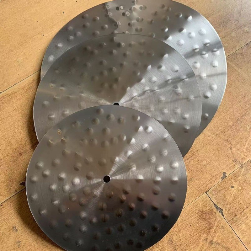 ฉาบซ้อนมืออาชีพ 9/11/13 นิ้ว โลหะผสม สำหรับกลองชุด เอฟเฟกต์พิเศษ (Stack Cymbal) นำเข้า