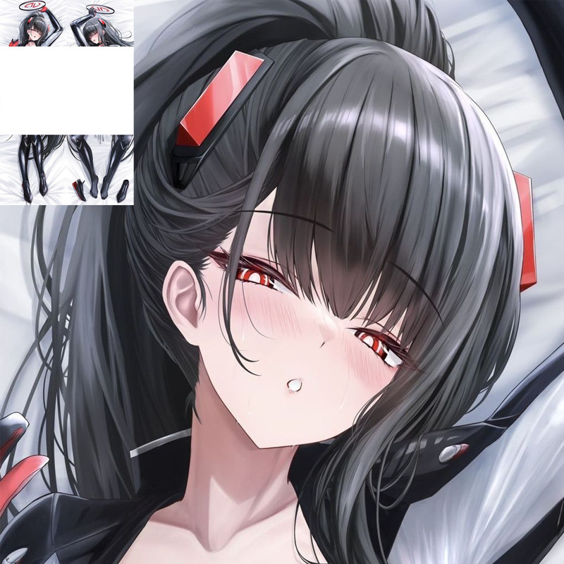 ปรับไฟล์สีฟ้า Yue Liyin หมอนเต็มอะนิเมะ นอน DIY ใหญ่ Yujie