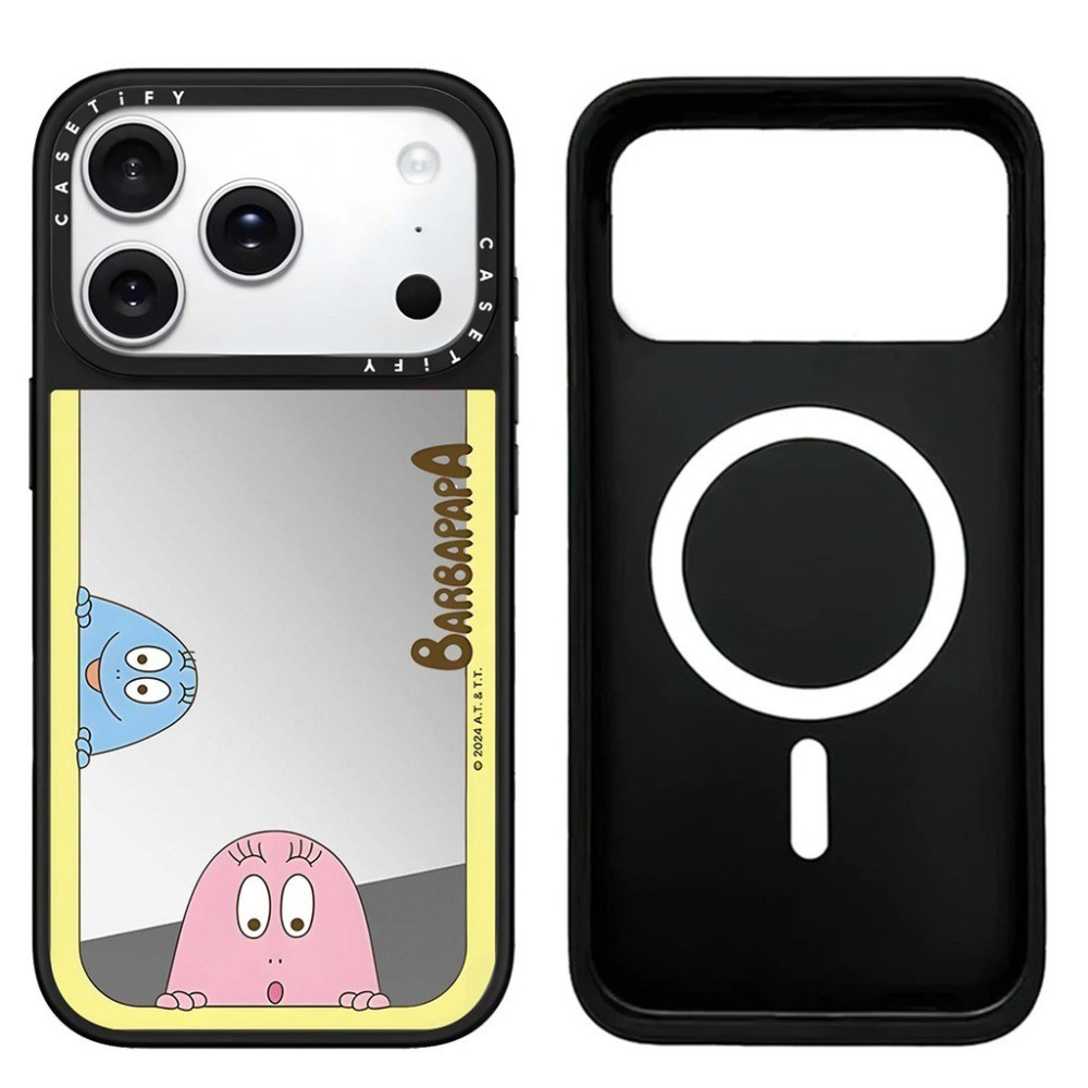 แม่เหล็กเม่นมอนสเตอร์กระจกเคสโทรศัพท์สําหรับ ไอโฟน 17 มือโปร สูงสุด 17อากาศ 16 15 14 13 12 11 ปลอกกันกระแทก - รูปที่ 5