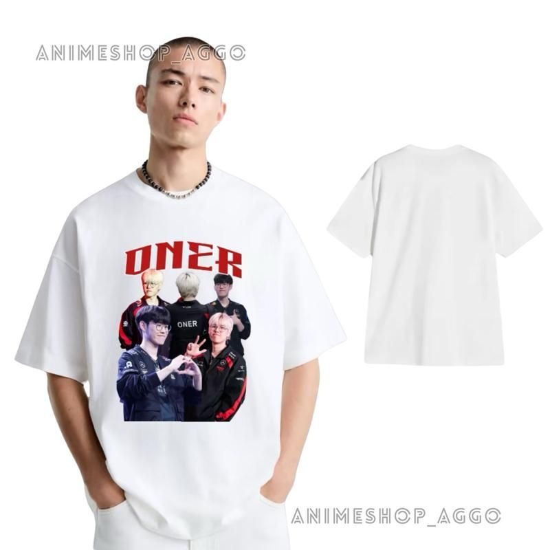 เสื้อยืด ONER T1 League of Legends รุ่นสวย ผ้าฝ้ายสําหรับผู้ชายและผู้หญิง ทุกขนาด