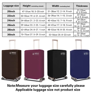 ผ้าคลุมกระเป๋าเดินทาง ผ้าคลุมกระเป๋าเดินทาง ( Luggage Cover) 20-24นิ้ว ใช้ได้กับกระเป๋าเดินทางล้อลากหลายขนาด-bear series