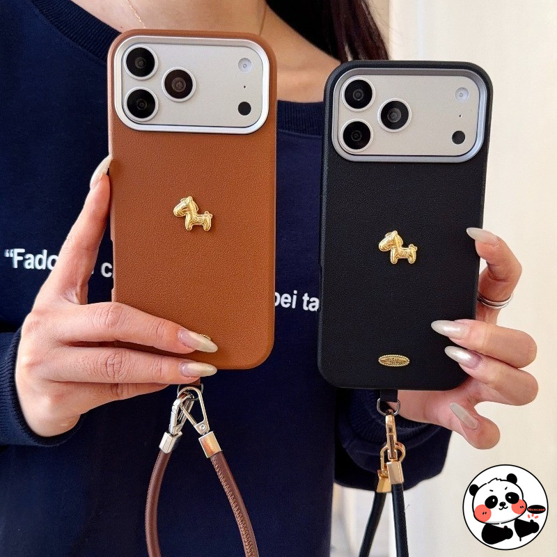 ปีใหม่ Pony เคสโทรศัพท์ Lanyard สําหรับ Redmi 15 15C 14C 14R 13C 13R 13 12R 10 Prime 10C 9T 9A 9i 9C