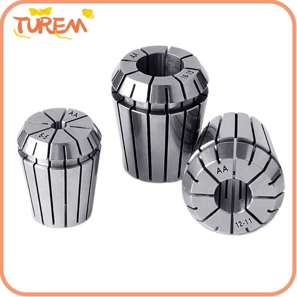TUREM ER Collet, ER11 1mm-8mm Spring Collet, 1/8 "เจาะ Collet CNC แกะสลัก