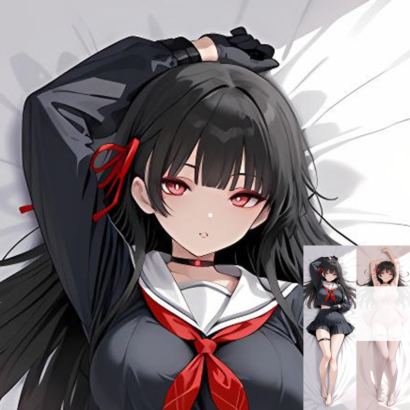 Wuthering Waves Chisa ปลอกหมอน Dakimakura ผิวพีช Janainese การ์ตูนหมอน