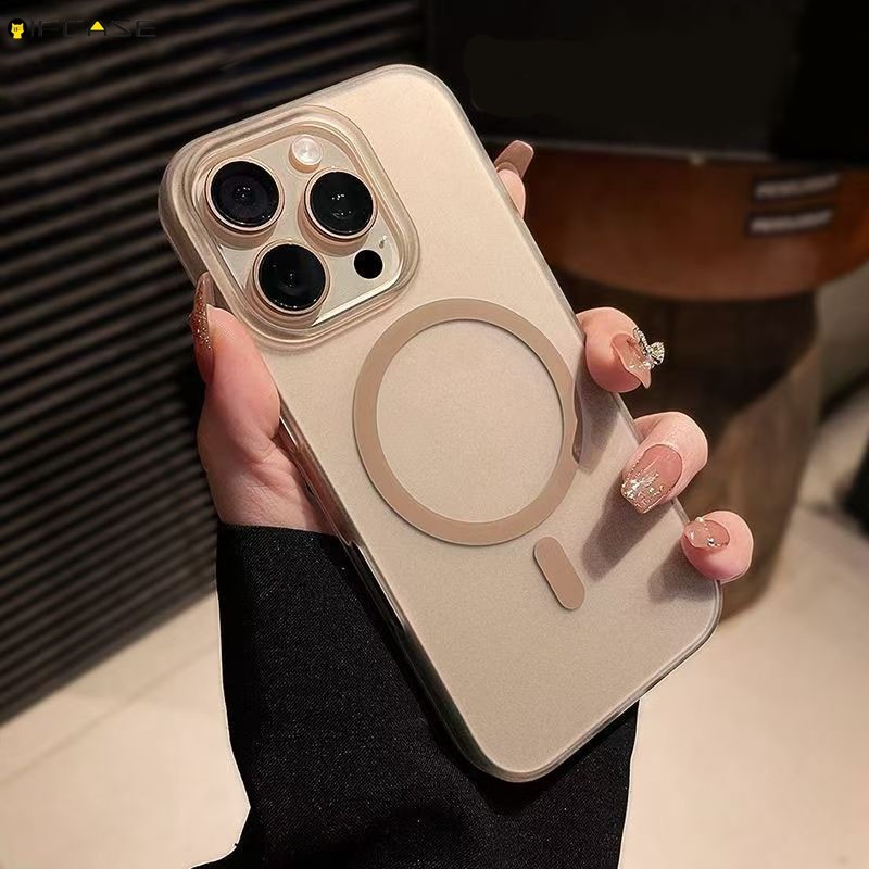 สําหรับ Honor X9 X9A X9B X9D Power 2 GT Pro Win RT เคสโทรศัพท์แม่เหล็กแบบบูรณาการหลุมขนาดใหญ่ Golden