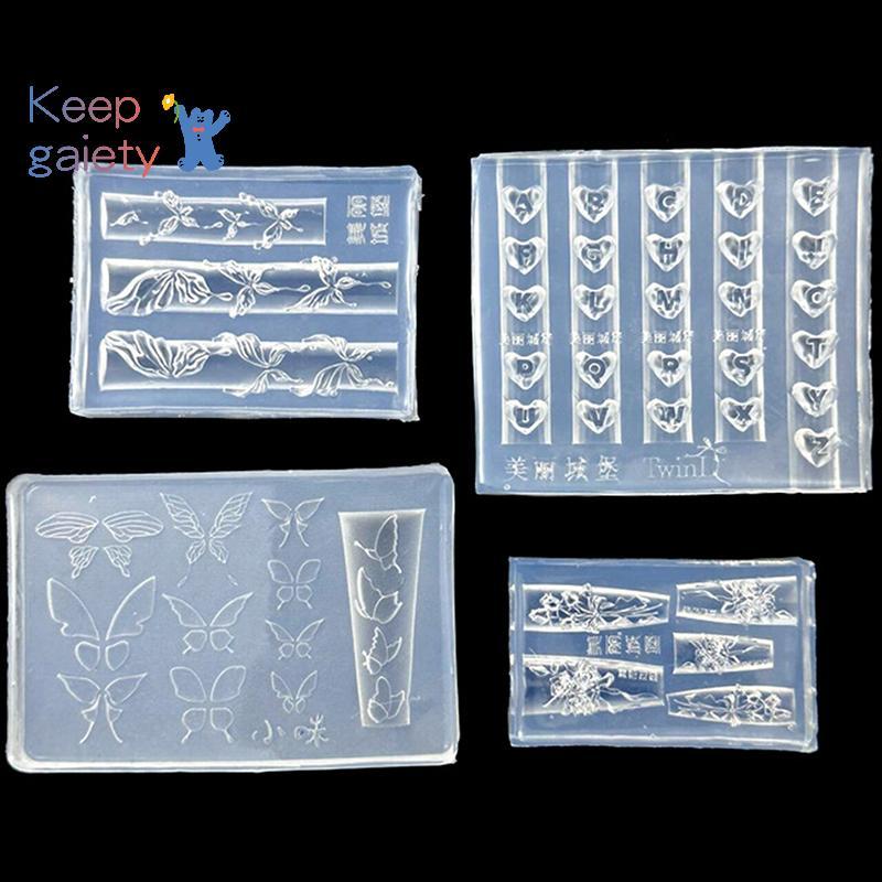 [Kpt-t] แม่พิมพ์ซิลิโคน 3D ตกแต่งเล็บดอกกุหลาบซิลิโคนแต่งเล็บแม่แบบแม่พิมพ์อุปกรณ์เสริม [ใหม่] - รูปที่ 2