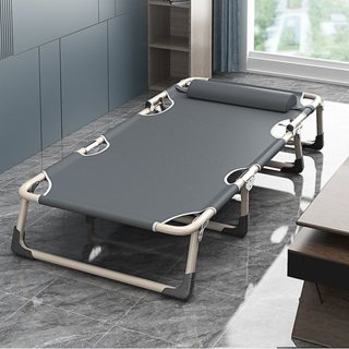 FMD เตียงพับ เตียงเดี่ยว เก้าอี้เลานจ์พักกลางวันในสำนักงาน เ…