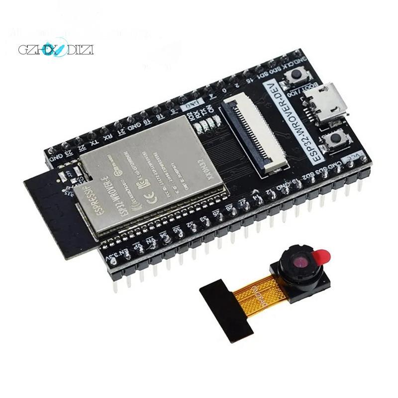 GzhxdiiziESP32 CAM บอร์ดพัฒนา ESP32-WROVER-DEV CH340C Wifi โมดูล OV2640 กล้อง ESP32-CAM ESP32-WROVER
