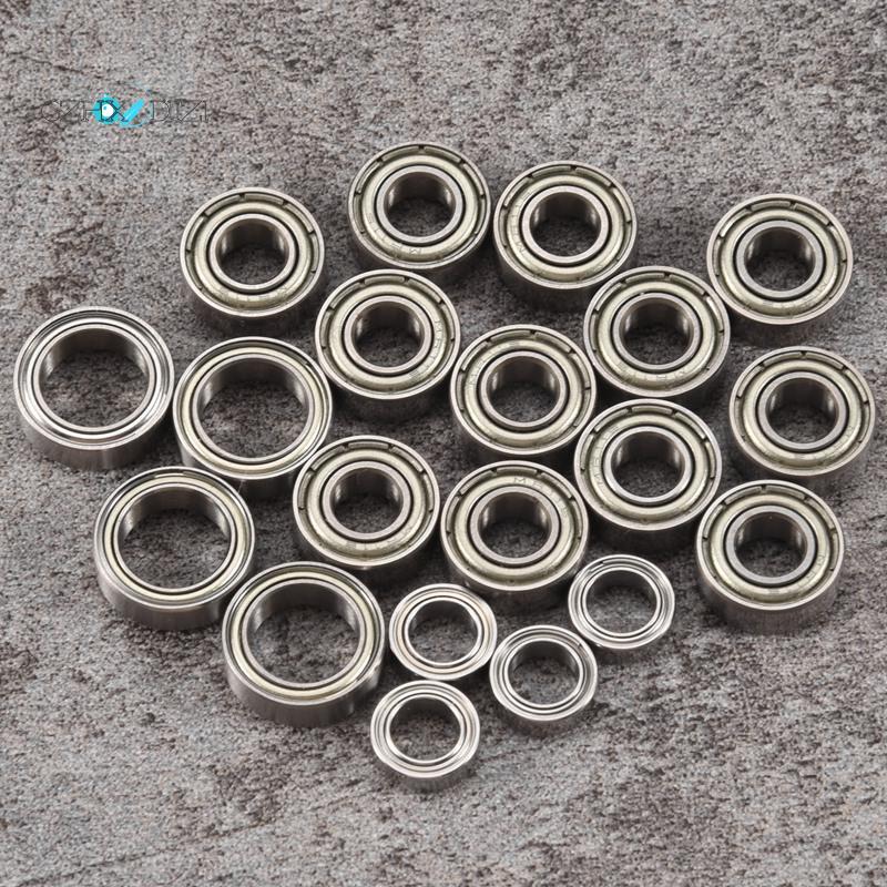 Gzhxdiizi20Pcs Ball Bearing Kit สําหรับ TT01 TT-01 TT01D TT01E TT01R DF02 1/10 RC รถอะไหล่อัพเกรด