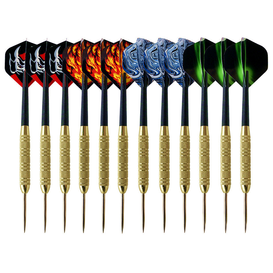 GOODARTS Knight Dart Needle12Pin-type Dart Set with Storage Dart Case