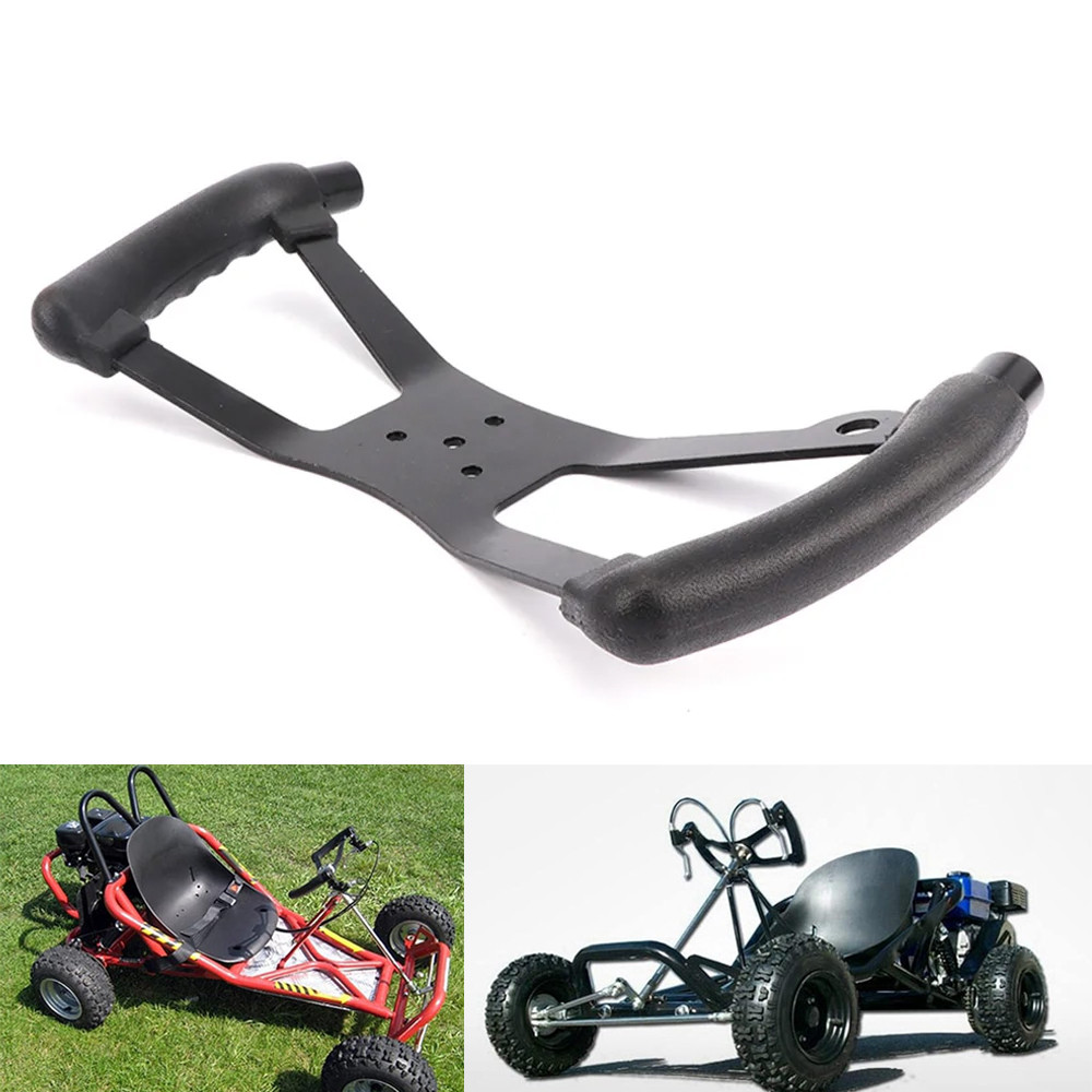 ผีเสื้อรูปร่าง H สไตล์ 3 หลุมพวงมาลัยสําหรับ DIY Refitting Kart Racing Go Kart 4 ล้อไฟฟ้า ATV Buggy 