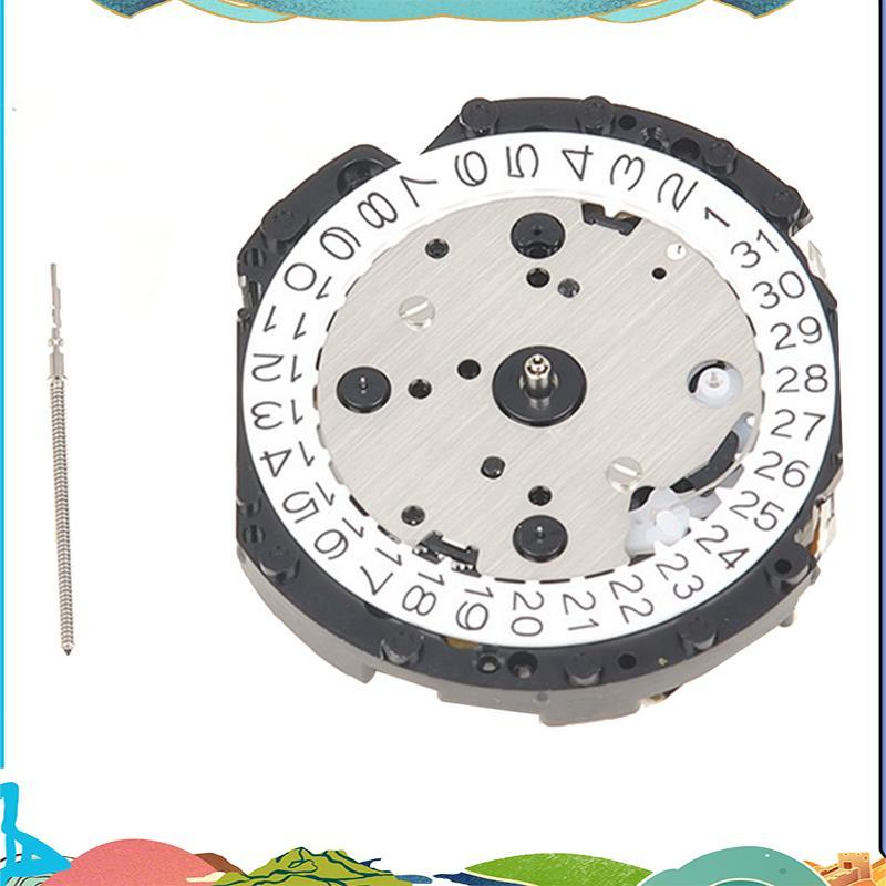 นาฬิกาการเคลื่อนไหวควอตซ์มัลติฟังก์ชั่นการเคลื่อนไหวควอตซ์นาฬิกาสําหรับ VD53 VD53C การเคลื่อนไหวซ่อม