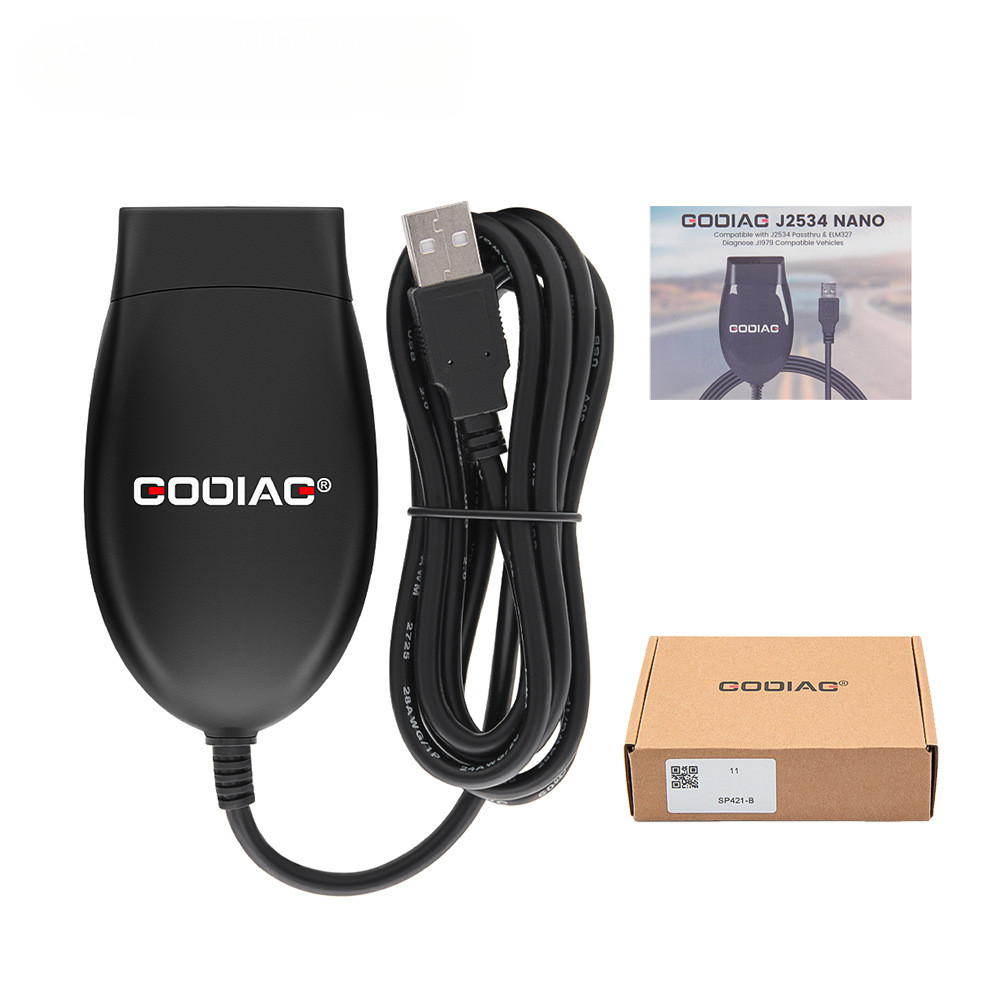 GODIAG GD101 J2534 เครื่องมือวินิจฉัยและการเขียนโปรแกรม ECU – รองรับซอฟต์แวร์และโปรโตคอลหลายตัว