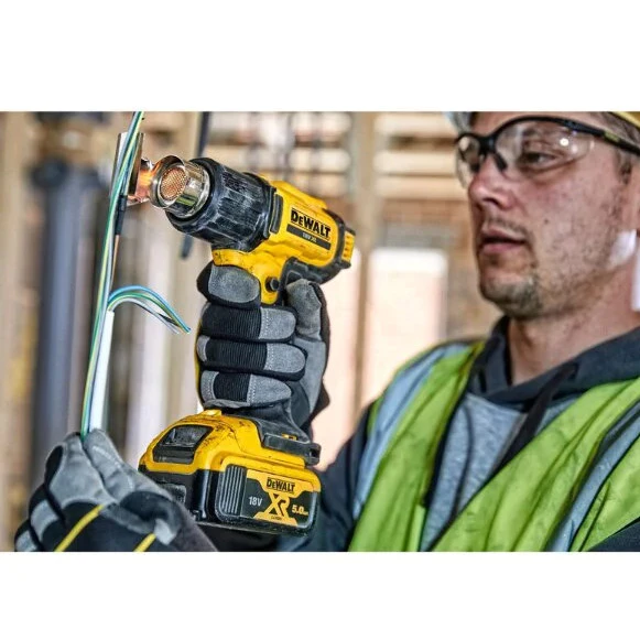 DEWALT เครื่องเป่าลมร้อนไร้สาย 18V รุ่น DCE530N-KR เครื่องเปล่า thumbnail 5