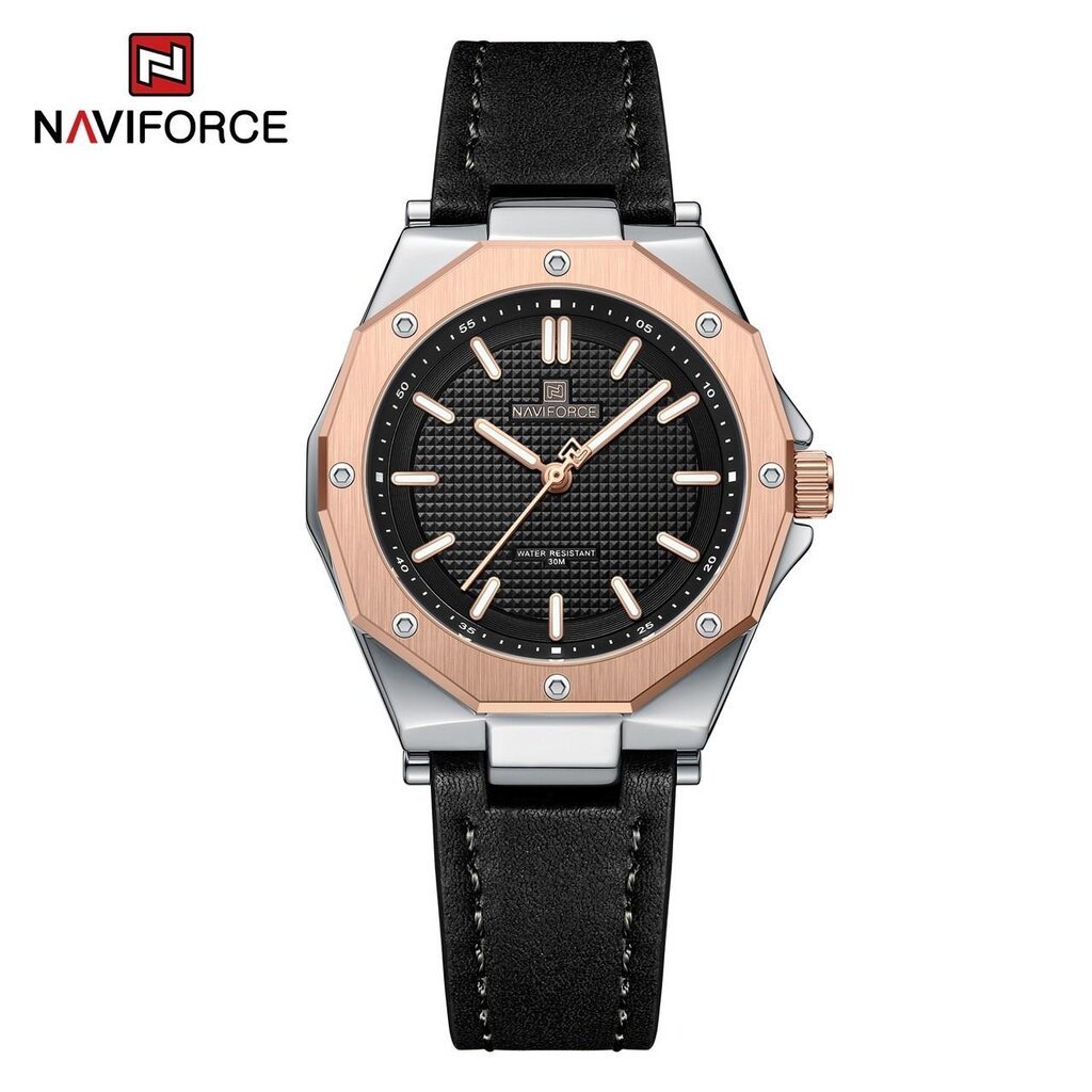 NAVIFORCE NAVIFORCE5026 นาฬิกาข้อมือผู้หญิงNaviforce นาวี่ฟอส นาฬิกาข้อมือผู้หญิงดีไซน์สุดหรู ประกัน