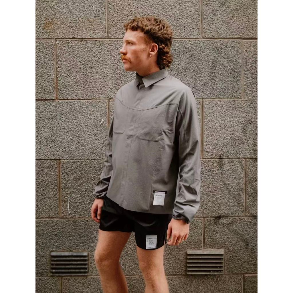 เสื้อเชิ้ต.PeaceShell.Satisfy.Running.แห้งเร็ว.สำหรับการออกกำลังกาย