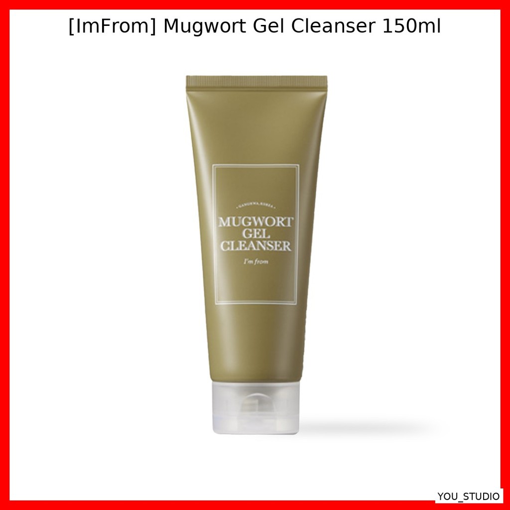 [ImFrom] Mugwort Gel Cleanser 150ml / Korean Gel Cleanser / Gentle Exfoliaation / ของแท้ 100% โดย YO