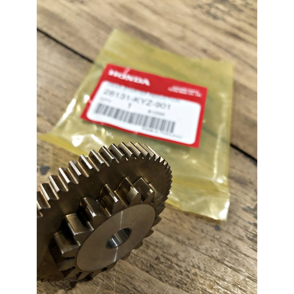 เฟืองสตาร์ทเฟือง 2 ชั้นของแท้ศูนย์ Honda Wave 125 R Wave 125 หัวเถิกเวฟ 125 บังหล่มเวฟ 125 ปลาวาฬ MSX 125