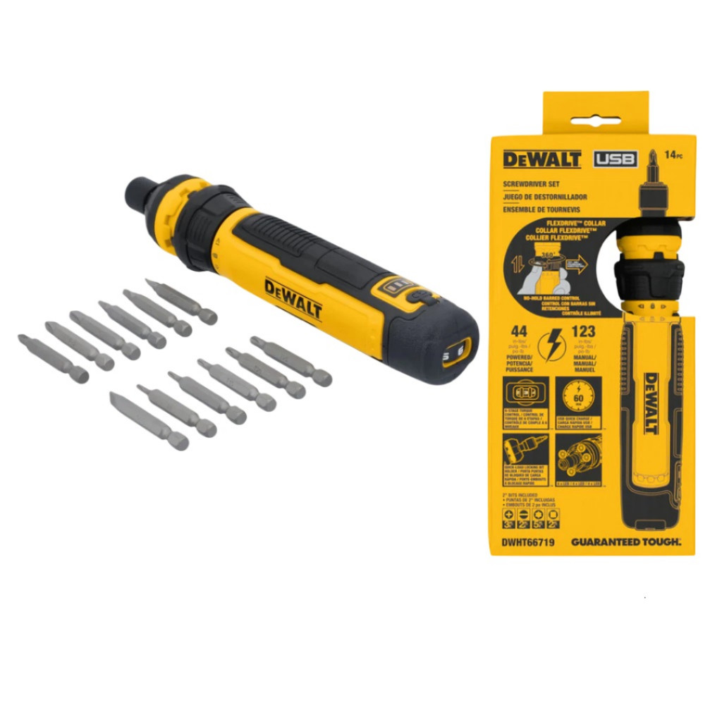 แท้ ส่งด่วน DEWALT ไขควงไฟฟ้าไร้สาย 4V Max รุ่น DWHT66719 ไขควงไฟฟ้า ไขควงไร้สาย สว่านไขควงไร้สาย สว่านอิมแพค ราคา ถูกที่สุด ดีลบีเคเค แกลเลอรีภาพที่ 2
