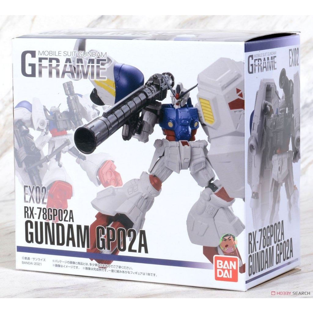 ( ⭕ PRE-ORDER)Bandai Shokugan Mobile Suit Gundam G Frame EX02 Gundam GP02A