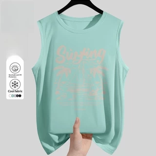 EERSHENSHI Summer Surfing เสื้อยืดแขนกุดผู้ชาย Cool Quick-Drying Breathable Vest