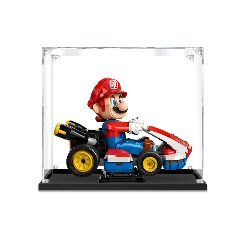 กล่องใส่เลโก้ Lego 72037 Mario Kart Standard Kart กล่องอะคริลิคใส ตู้โชว์รถแข่งมาริโอ้ กันฝุ่น