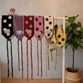 ถักปิดหูผู้หญิงฤดูหนาว ออกแบบน่ารัก อบอุ่น มีหลายสีให้เลือก …