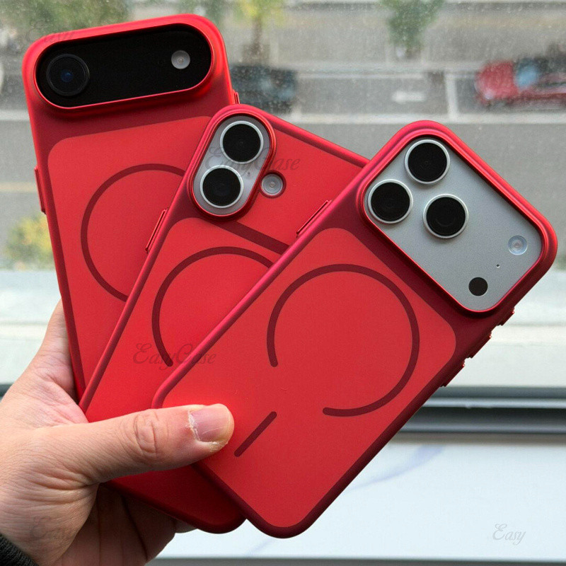 เคสแข็งพีซีดูดแม่เหล็กบางเฉียบเรียบง่ายเป็นพิเศษสําหรับ ไอโฟน 17 16 15 14 13 12 มือโปร สูงสุด กันลื่นและป้องกันการตกกระแทกฝาหลัง ราคา ถูกที่สุด ดีลบีเคเค แกลเลอรีภาพที่ 9