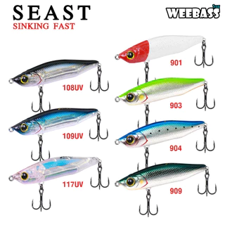 WEEBASS เหยื่อปลั๊ก - รุ่น SEAST FAST SINKING เหยื่อจมไว เหยื่อปลอม