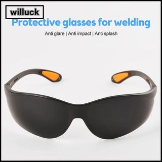 WILLUCK แว่นตานิรภัย, กันลมสีเทาสีดําเชื่อมแว่นตาช่างเชื่อม, แว่นตาเกากันฝุ่นความปลอดภัยแว่นตาป้องกันผู้หญิงผู้ชาย