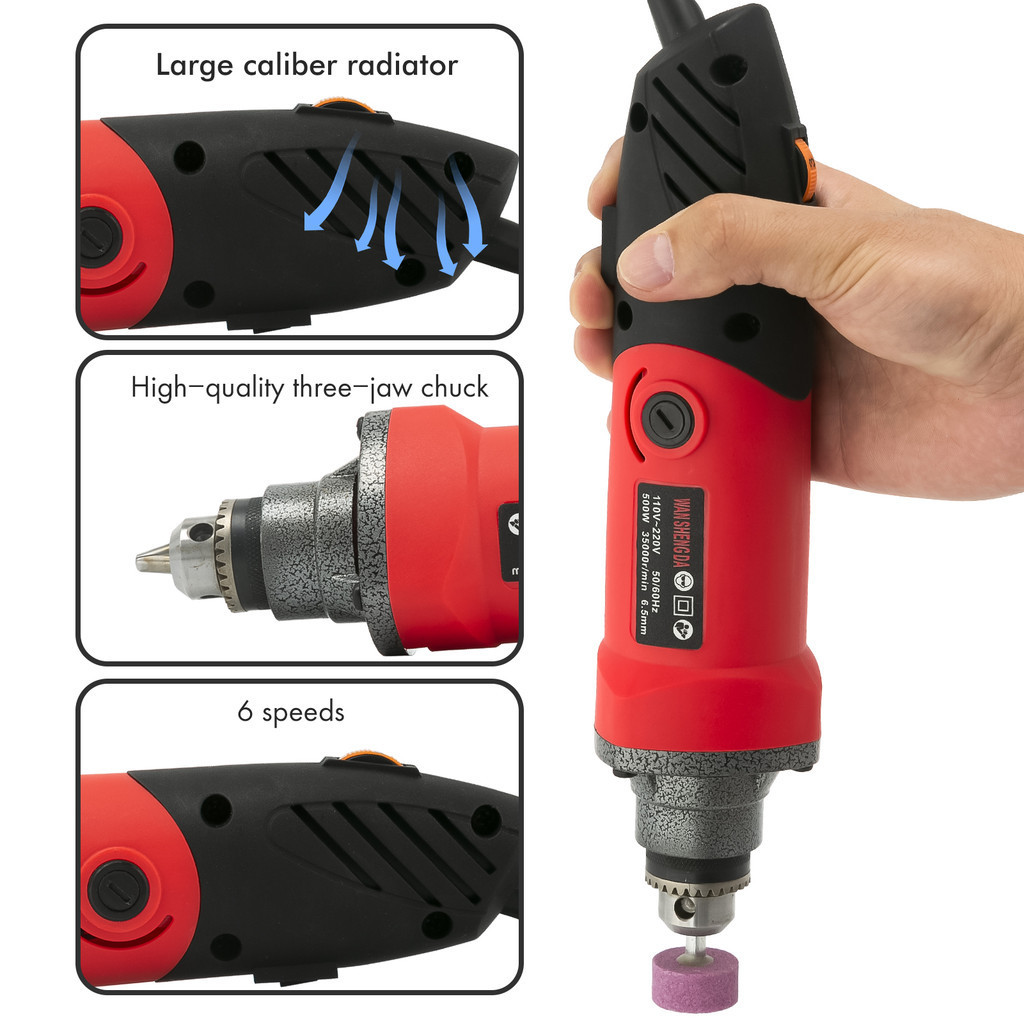 [BRT]เจียรคอตรง เครื่องเจียรคอตรง  สว่านคอตรง เครื่องเจียร์รูใน