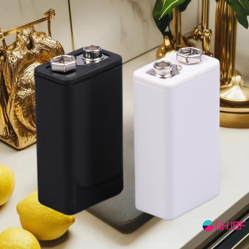 GHJBF] 1/5/8Pcs joodV Type-C Battery Case 6F22 Original Storage Box Square Battery Holder Portable B