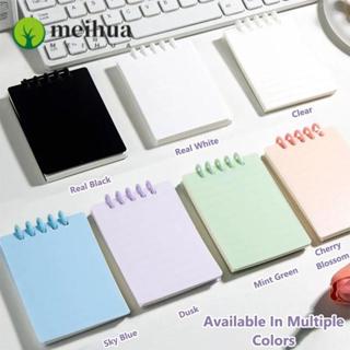MEIHUA สมุดโน๊ตขนาดเล็ก, สมุดโน๊ตพกพา 80 แผ่นหลวม, คุณภาพสูง…