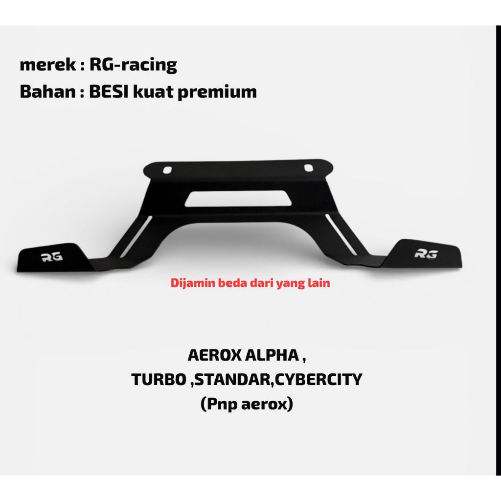 RG ฝาครอบตัวป้องกันไฟเลี้ยวด้านหลัง AEROX OLD & NEW CONNETED (2016-2024) Racinggroup2
