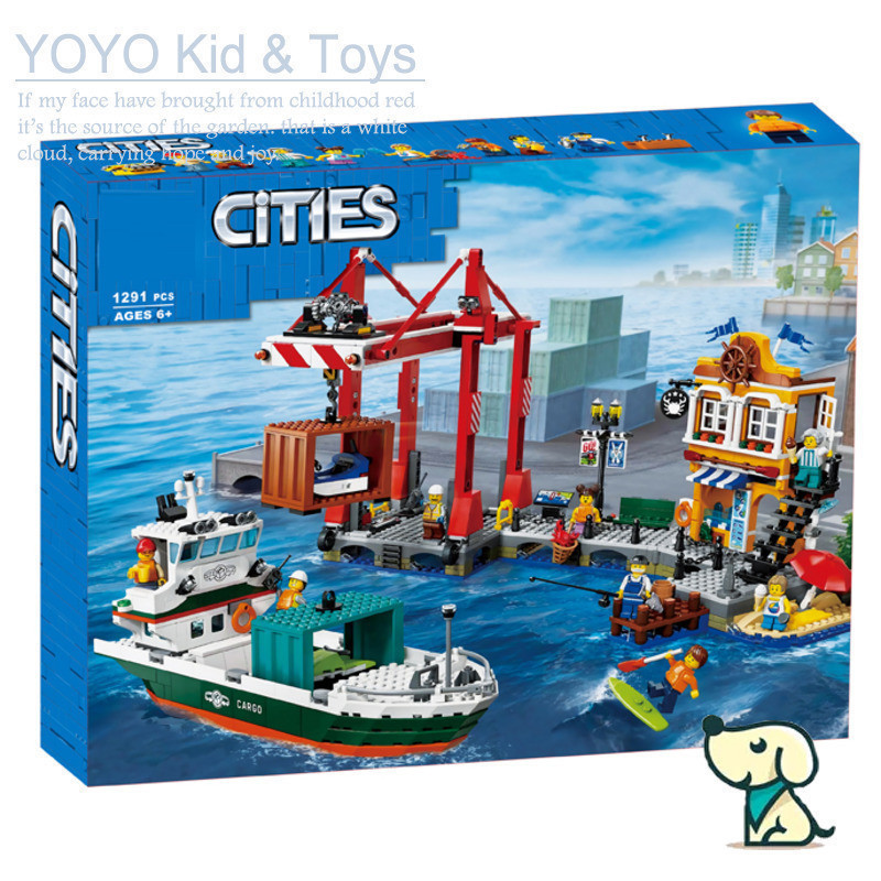 YOYO YZ8X ใช้งานร่วมกับ 60422 Harbor Building blocks EC2