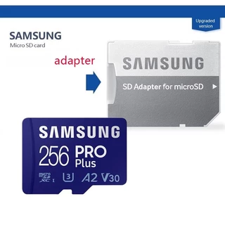 เมมโมรี่การ์ด SAMSUNG Micro SDXC 32GB 64GB 128GB 256GB Class 10 PRO Plus (U3 160MB/s.) memory card การ์ดหน่วยความจำ
