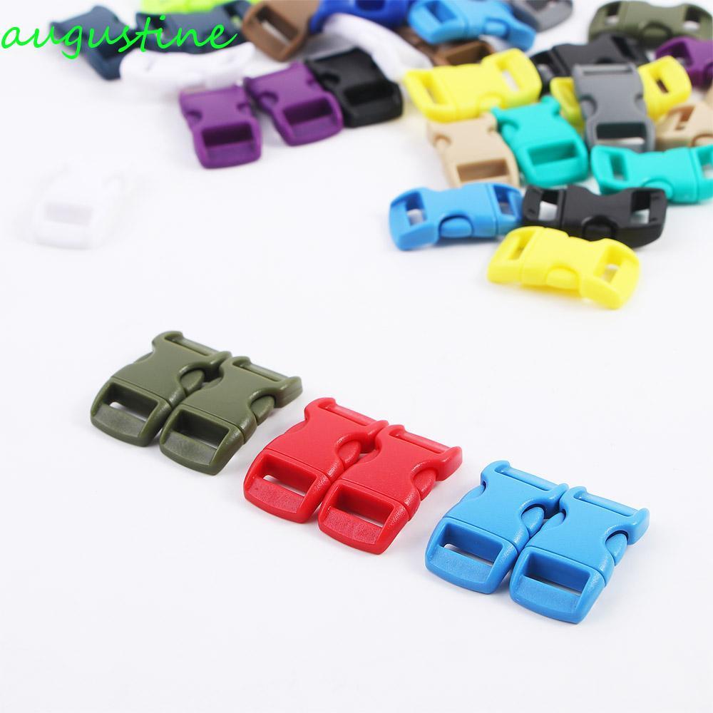 AUGUSTINE Paracord DIY 10 ชิ้น 3/8" 10 มม. ปลอกคอสุนัข Bracele Outdoor Camp