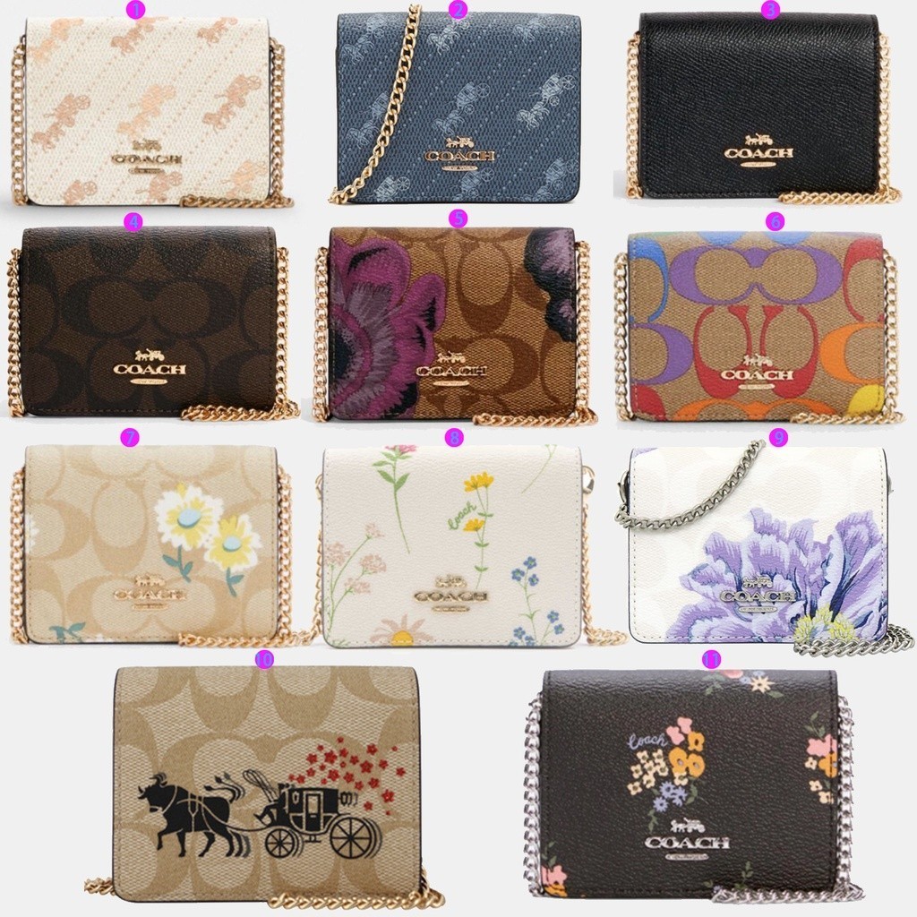Mini Wallet c0059 6650 c4477 c4696 C3050 c0061 มินิ กระเป๋าสตางค์ผู้หญิง กระเป๋าสะพายข้าง Y66U31E9