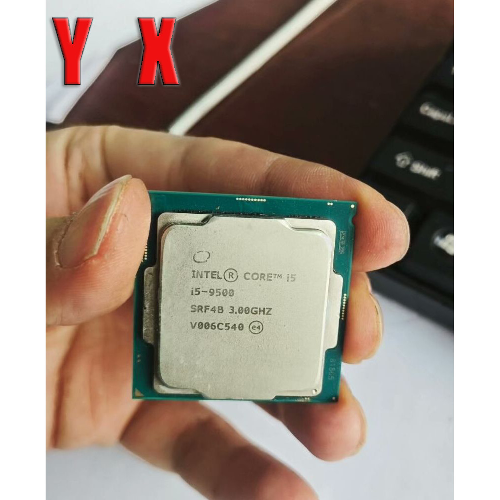 ใช้ 9Th Gen Core i5-9500 LGA 1151 โปรเซสเซอร์ CPU 3.0GHz สูงสุด 4.4GHz 6Core 9MB อัพเกรด CPU เกมคอมพ