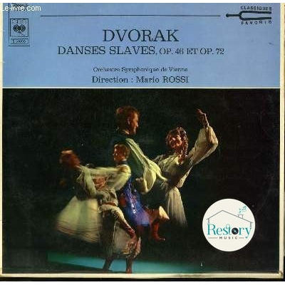 แผ่นเสียง Antonín Dvořák, Wiener Symphoniker, Mario Rossi - Danses Slaves, Op. 46 Et Op. 72 (Vinyl) 