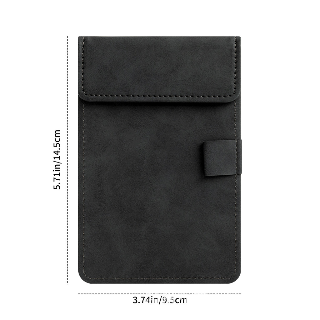 หนัง A7 แบบพกพาแบบพกพาโน้ตบุ๊คนักเรียน Notepad มัลติฟังก์ชั่ Mini Pocket Notepad Word Notepad2602240