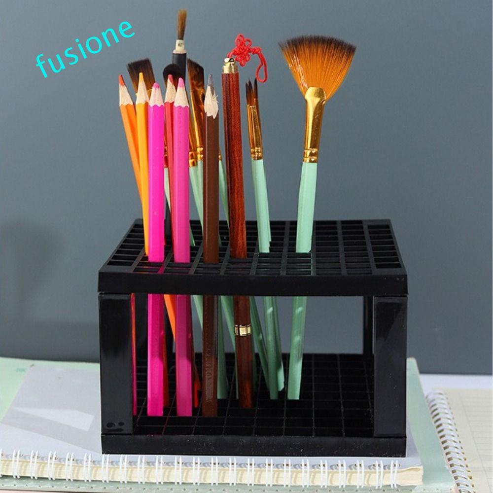 FUSIONEDGE แปรงทาสีชั้นเก็บของ Art Studio 96 หลุมปากกาสีแปรงแต่งหน้านักเรียน Gallery Pigment ปากกา