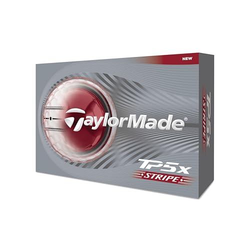 TaylorMade (TAYLOR MADE) TMJ26 TP5x Stripe JPN dz (dozen) — TP5x Stripe Golf Balls, 2026 Model, Whit