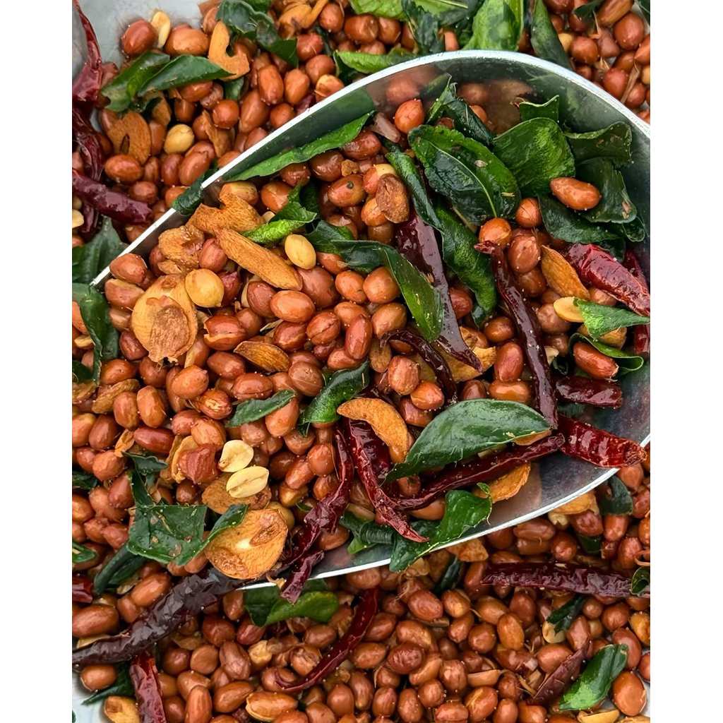 MK ถั่วทอดสมุนไพร รสออริจินัล (คั่วเกลือ) ถุงใหญ่ จุใจ 1 กิโลกรัม