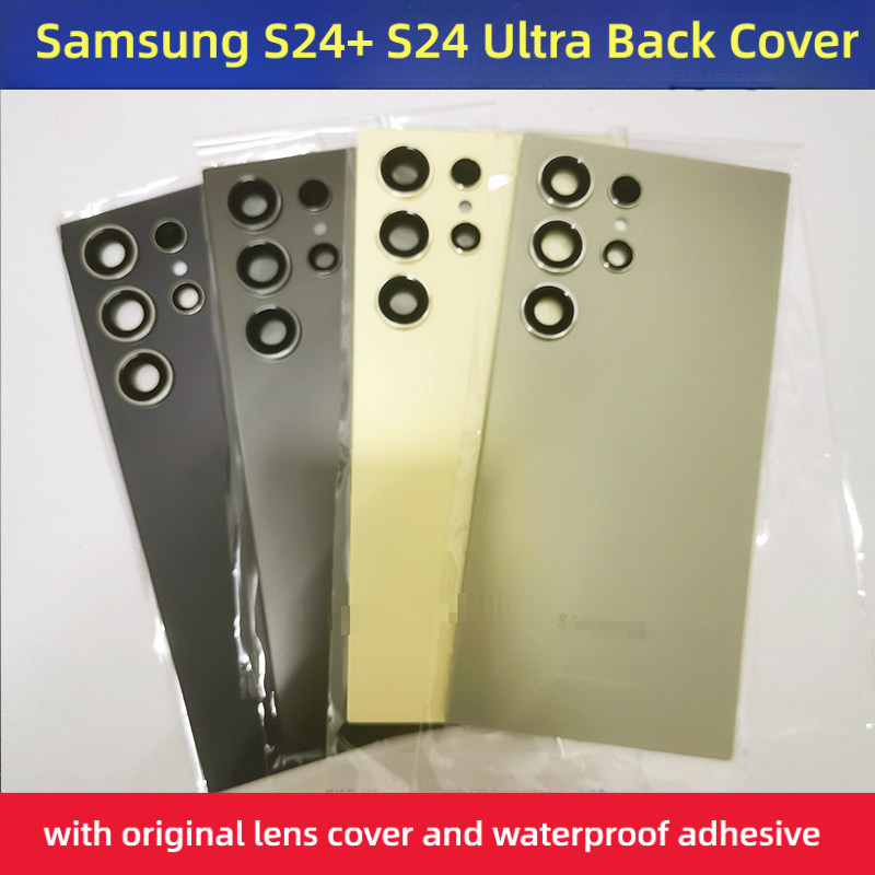 ต้นฉบับถอดประกอบ 99% ใหม่สําหรับ Samsung S24 Ultra Original ฝาหลัง S24 + ถอดชิ้นส่วนกระจกกลับ shell S24u โรงงานเดิมหน้าจอด้านหลัง 5G ฝาครอบแบตเตอรี่