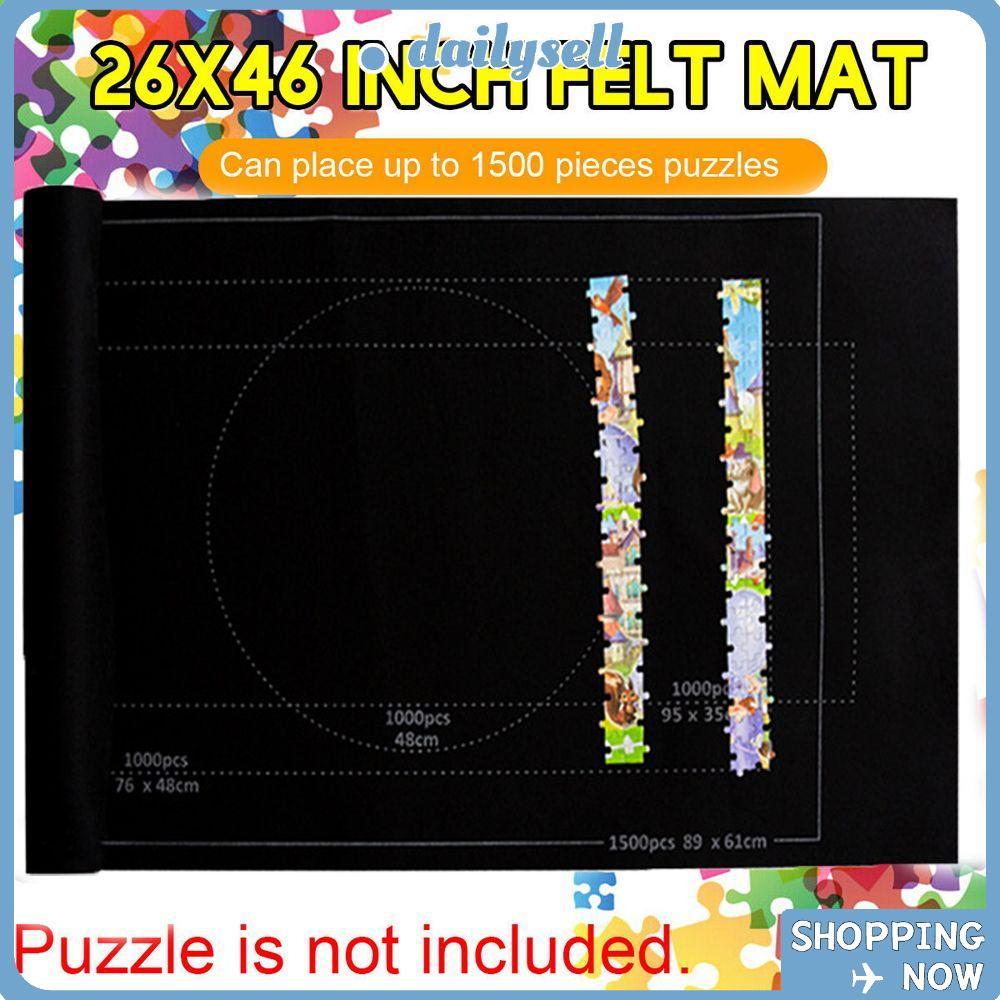 DAILY Jigsaw Storage Mat Home & Living Game Accessories Roll Up Felt Storage Pad