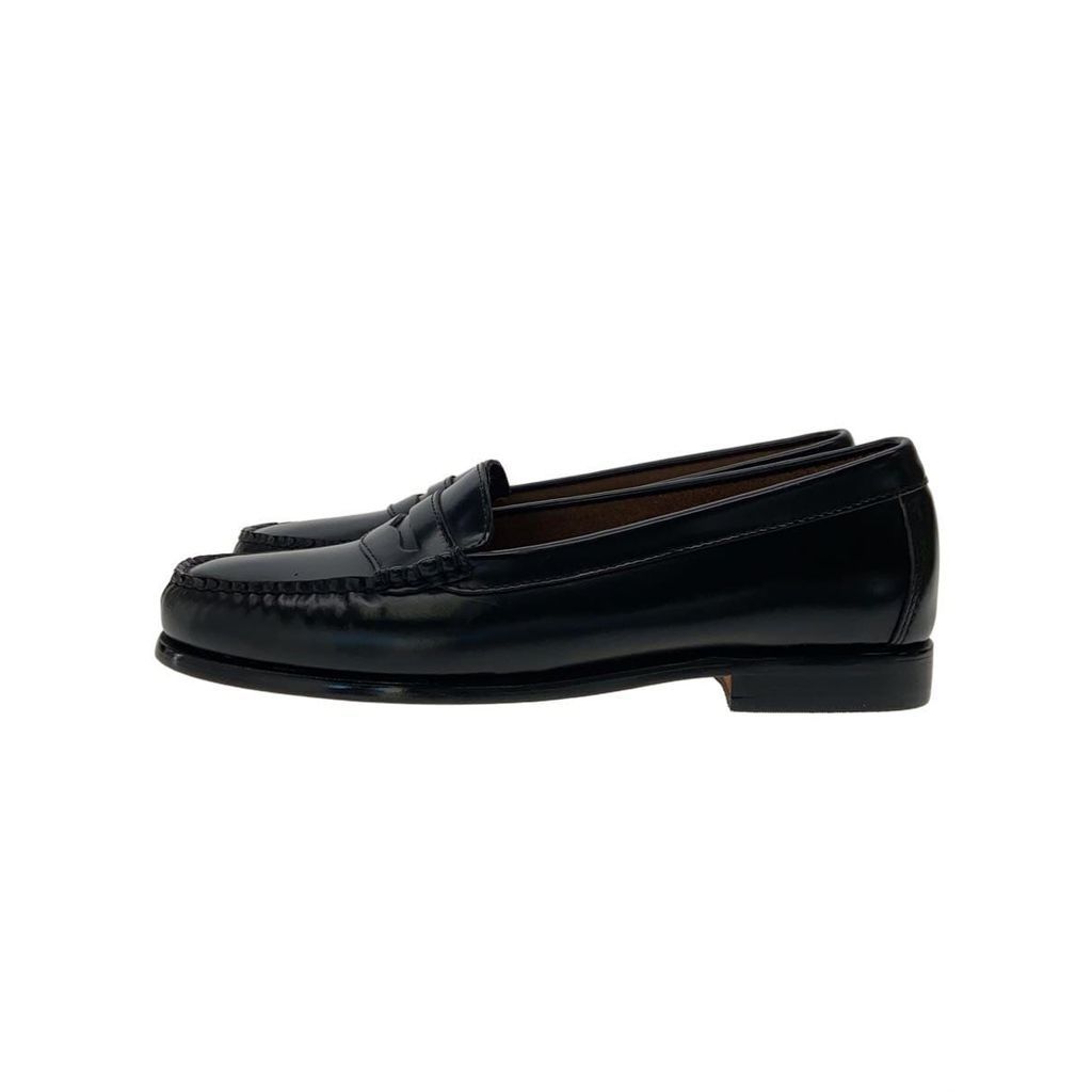 G.H.BASS&CO. Loafers -- BLK leather Direct from Japan Secondhand